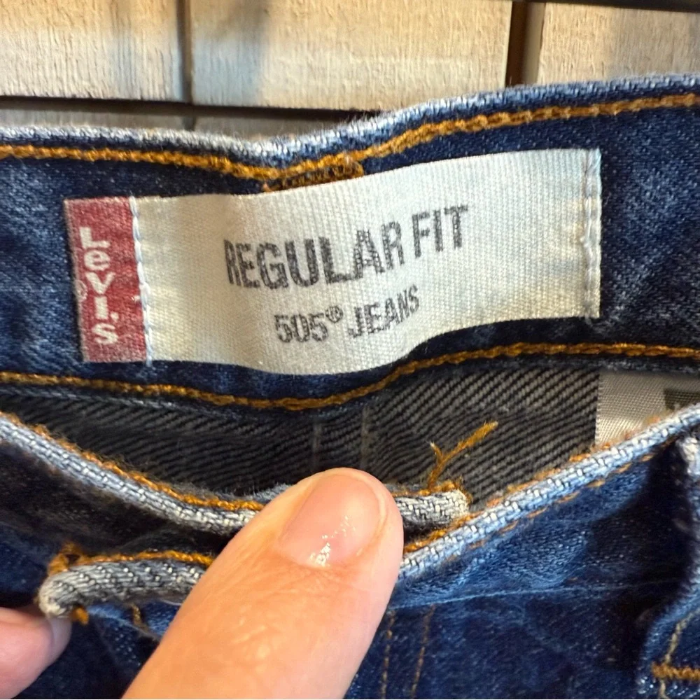 Levi’s Regular Straight 505 Fit Sz‎ 30x32 Men's Blue Jeans